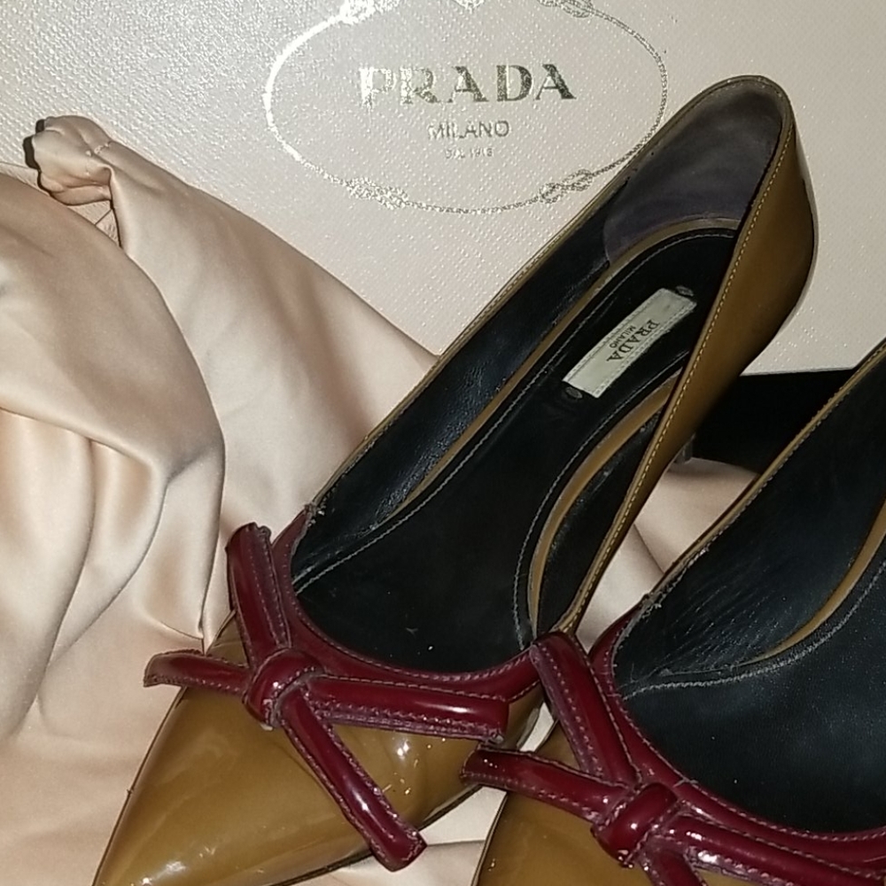 Prada kitten heels